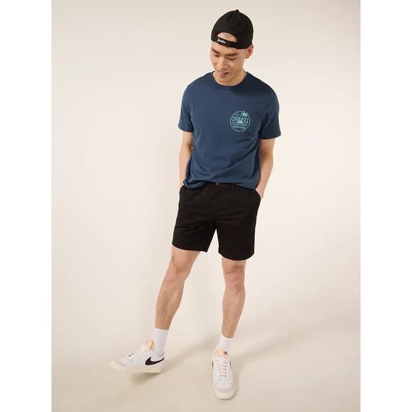 NWT Chubbies Men’s Black Dark N Stormies 7” Originals Stretch Twill Short Size L - Picture 3 of 11